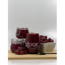 Raspberry purée seedless and aseptically packed from Poland