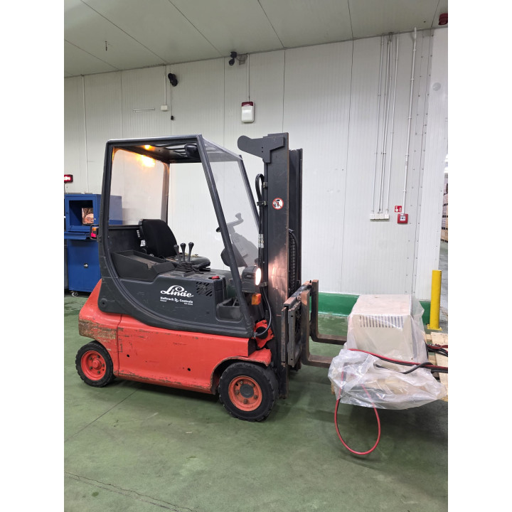 Linde E16P – Wózek widłowy elektryczny – 1998 rok