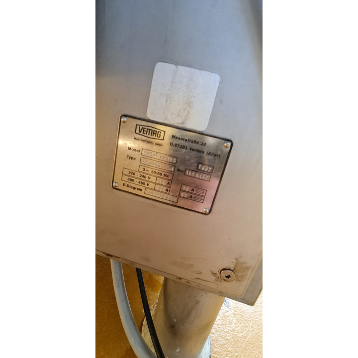 Vemag Vacuum Filling Machine – Robot HP 15 S (Type 141/350-1)