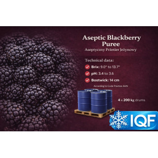 Aseptic Blackberry Puree