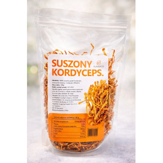 Suszony Kordyceps Militaris 100 g – opakowanie próżniowe - 30 800 szt