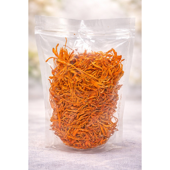 Cordyceps Militaris 100g Naturalny Suszony Grzyb Kordyceps Maczużnik