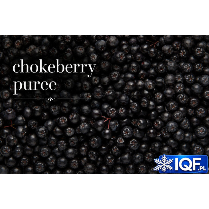Chokeberry (Aronia) Purée – Seedless & Aseptic