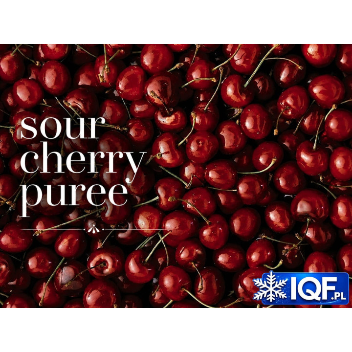 Sour Cherry Purée – Seedless, Aseptic, Polish Origin