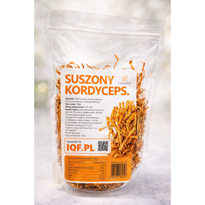 Cordyceps Militaris 100 g – 100% Natural Dried Mushroom | Premium Quality